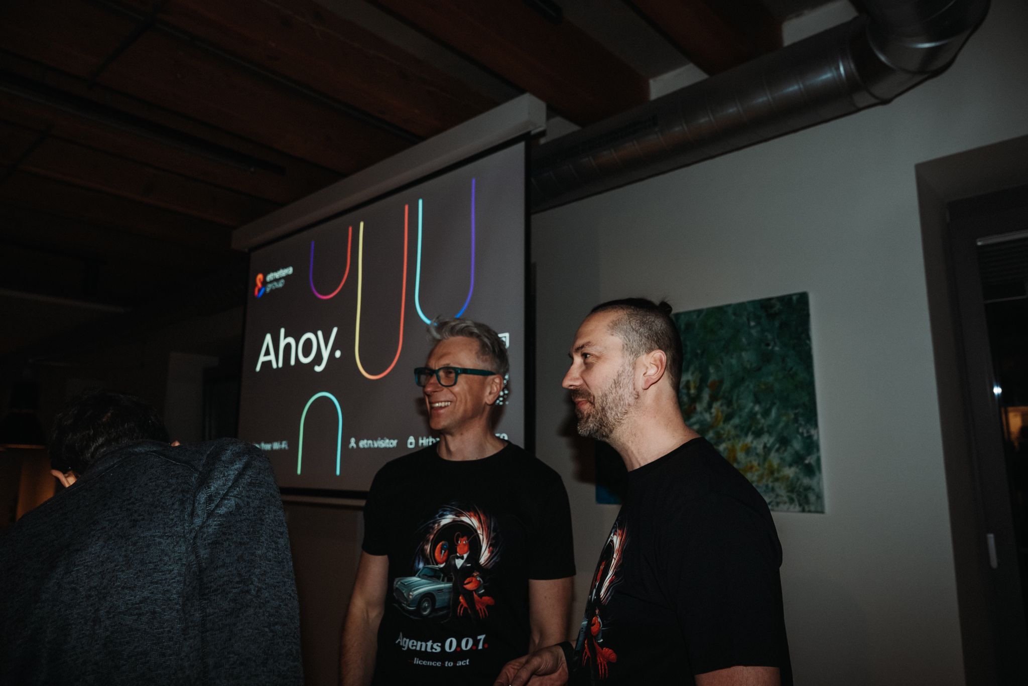 Speakers at the first OpenClaw Night Prague